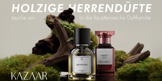 Holzige Herrendüfte – tauche ein in die facettenreiche Duftfamilie - Kazaar